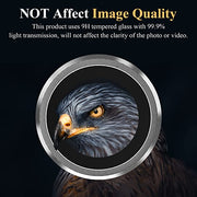 Silver Camera Protector Samsung Galaxy S23 Ultra 3D Back Camera Lens Protector