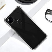 Google Pixel 4A 4G Clear Anti Shock TPU Bumper Case – Transparent Back Cover