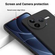 Redmi K80 / Poco F7 Pro Black Silicone TPU Case – camera protection