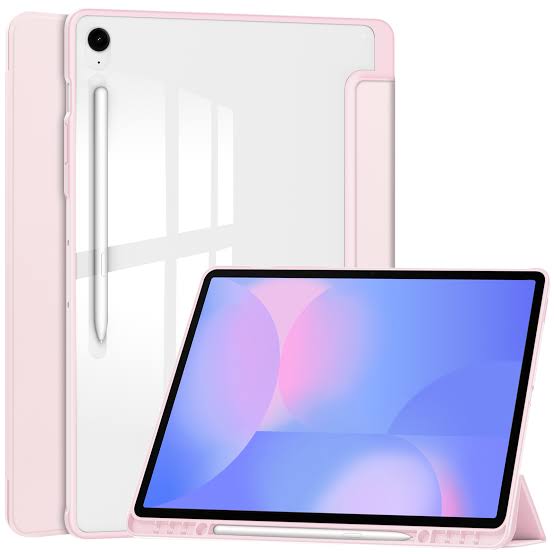 Evo clear folio tablet case for Samsung S10 FE Plus 13.1 inch - front view