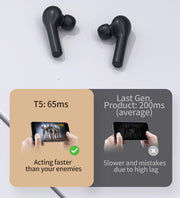 QCY T5 True Wireless Bluetooth Earbuds with Charging Case