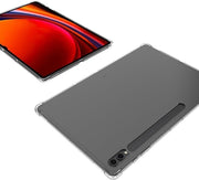 Shockproof Bumper Back Cover for Samsung Galaxy Tab S9 Plus 12.4 inch Case TPU Silicon Transparent Cover S9+