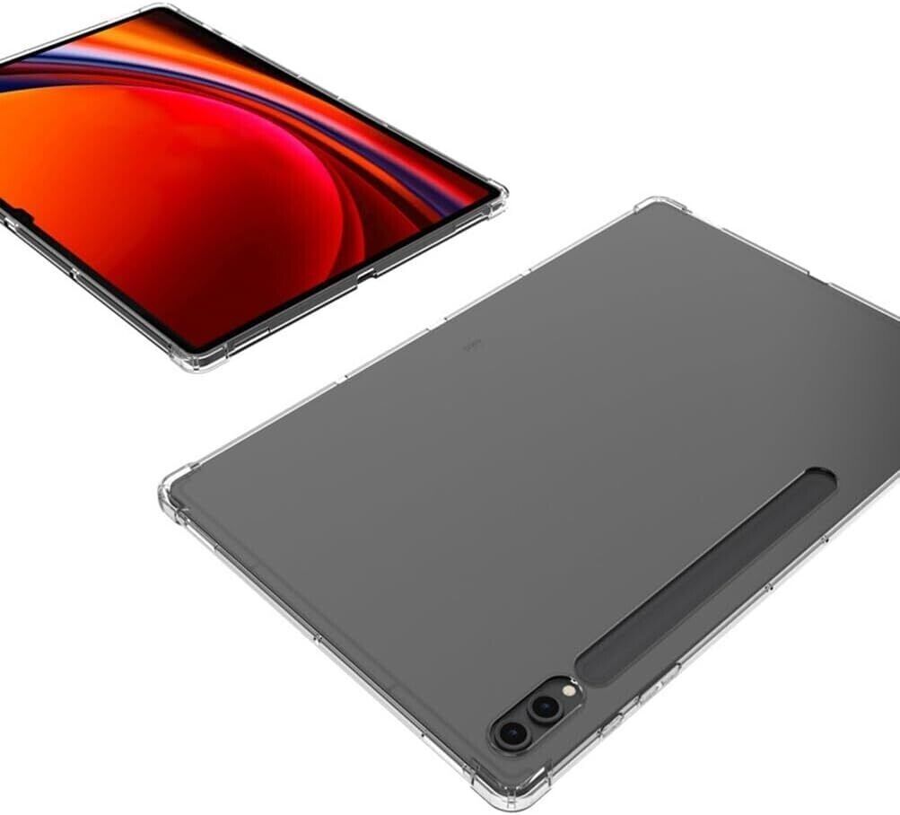 Shockproof Bumper Back Cover for Samsung Galaxy Tab S9 Ultra S8 Ultra 14.6 inch Case TPU Silicon Transparent Cover S8 Ultra S9 Ultra