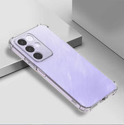 Realme C85 Pro Clear Shockproof TPU Bumper Case – Transparent Back Cover