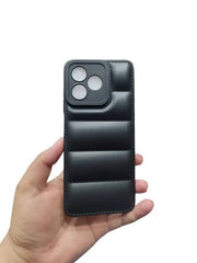 Down Jacket 3D Puffer Case Cover For Realme C51 Realme C51 Realme Note 50 Back cover