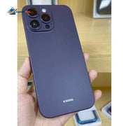 Kzdoo Air Skin 0.3mm thickness Back Cover for iPhone 14 Pro Max Deep Purple - Clearance Sale - image 2