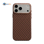 Luxo Geometry iPhone 17 Pro Max Woven Case - Clearance Sale