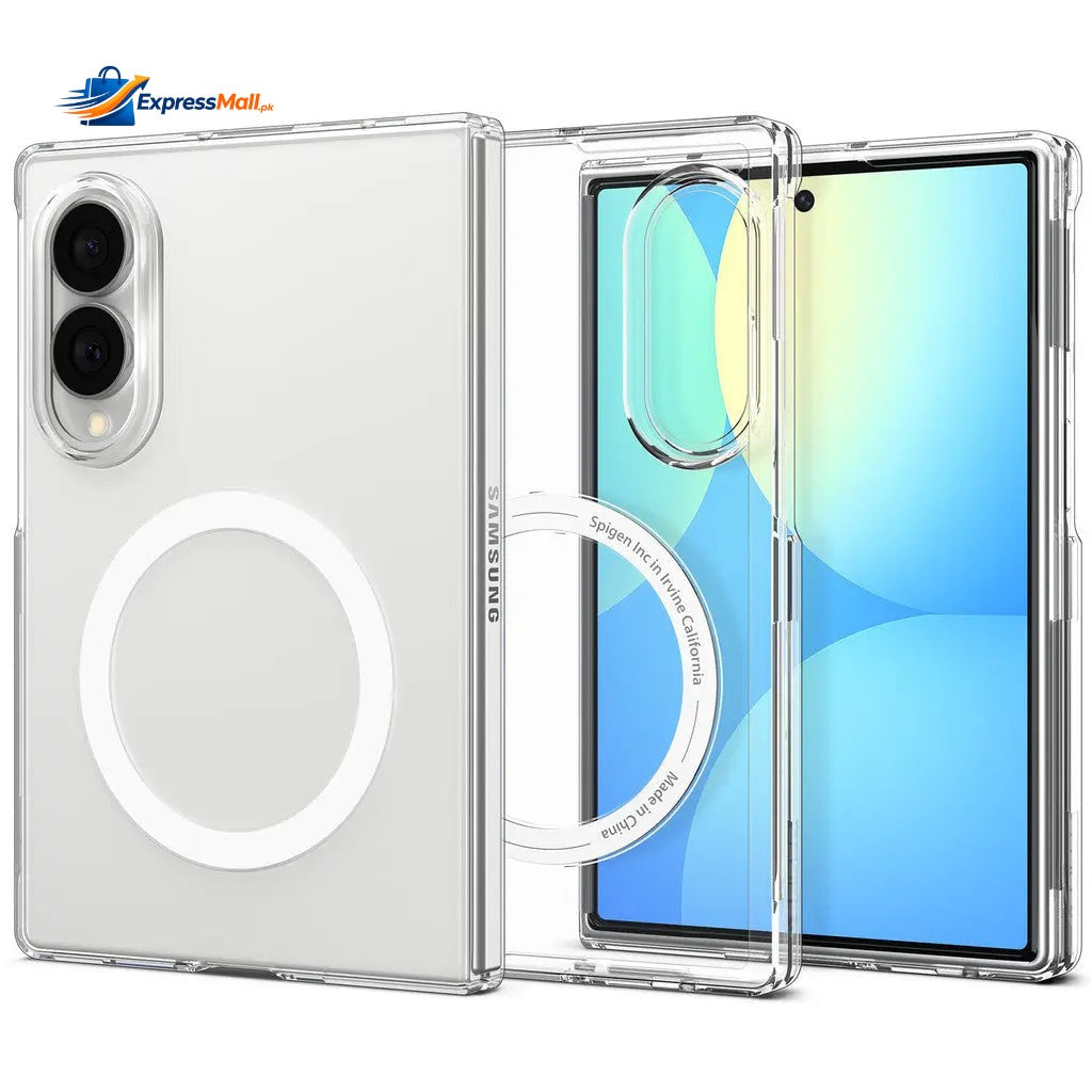 Spigen Ultra Hybrid MagFit Case for Samsung Galaxy Z Fold 8 – Crystal Clear