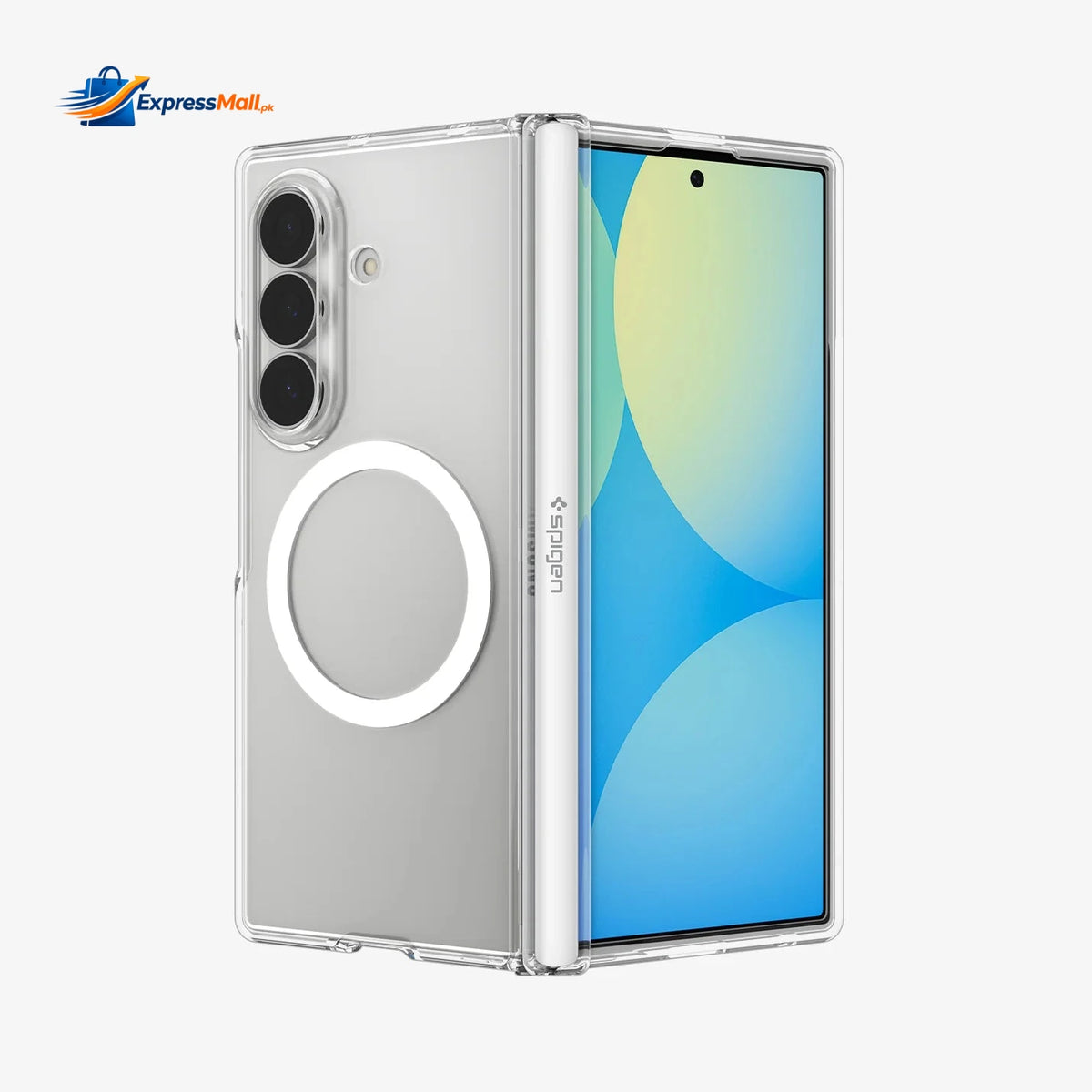Spigen Ultra Hybrid Case for Samsung Galaxy Z Fold 8 Ultra – Crystal Clear