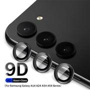 Camera Lens Protector for Samsung A54 Black Silver