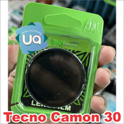 Camera Lens Protector for Tecno Camon 30 Black Silver fill Cover