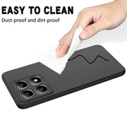 Redmi K90 5G Black Silicone TPU Case – black matte finish