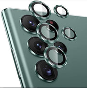 Samsung Galaxy S22 Ultra 3D Back Camera Protector Burgendy Black Silver Green