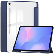 Evo Clear Folio Tablet Case for Samsung S10 Fe+ 13.1 inch Smart case with pen holder space for S10 FE Plus 13.1 Inch