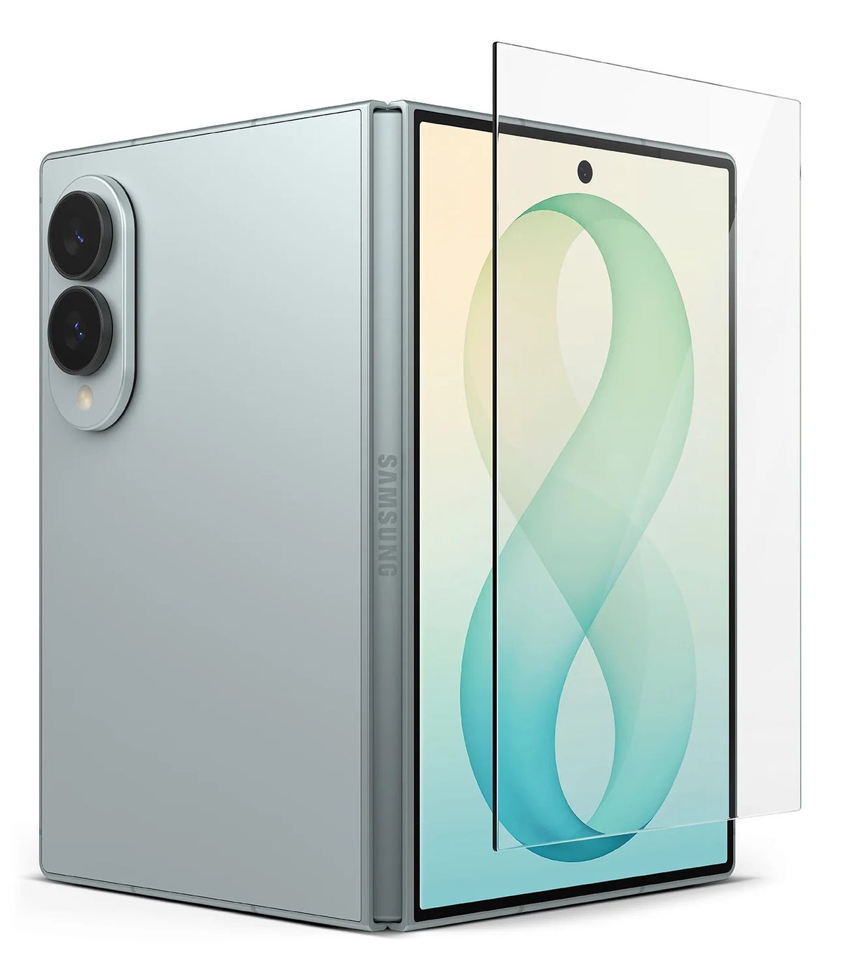 9D Clear Glass Screen Protector for Fold 8