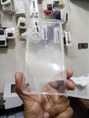 Dustproof Transparent Silicone Cover for Infinix Hot 50 4G Premium Silicone Case Crystal Soft Ultra-Thin Back Cover