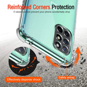 OnePlus 8T Clear TPU Jelly Case – shockproof corners