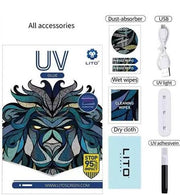 UV Lito full glue glass Tempered 3D Screen Protector For Motorolla Edge Plus