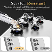 Silver Camera Protector Samsung Galaxy S23 Ultra 3D Back Camera Lens Protector