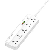 LDNIO SC5415 Multi Function Power Strip 5 Power Sockets +1PD 20W+1QC 18W+2 AUTO-ID Extension Board