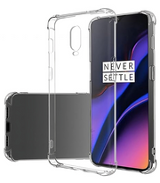 OnePlus 6T Anti-Shock TPU Case – crystal clear transparent back