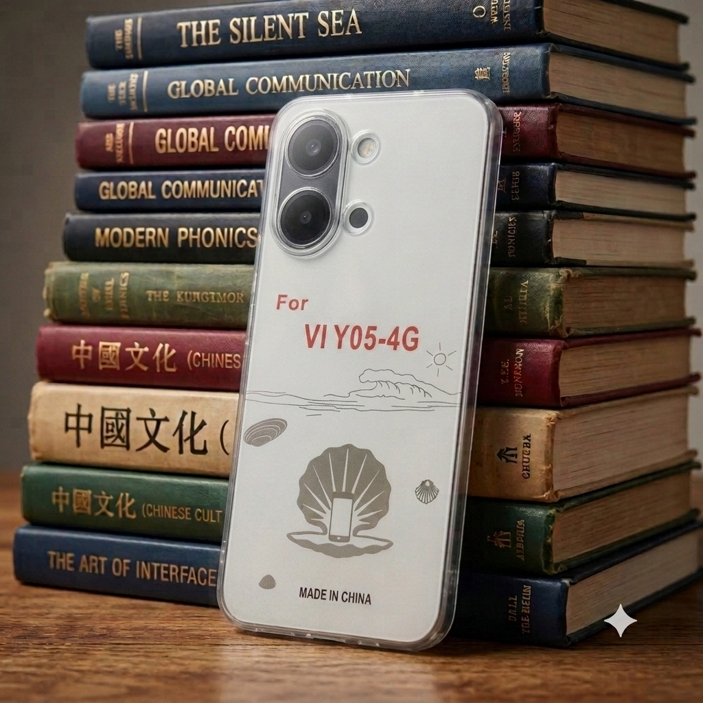Vivo Y05 / Y11D Ultra Thin Clear TPU Case with Dust Plug – No Bumper