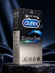 Durex Extra Time Condoms 12 Pack