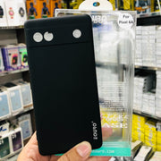Black Eouro Slim Soft Silicone Back Cover for Google Pixel 6 Pixel 6A Pixel 6 Pro Pixel 7 Pro Pixel 8 Pro Pixel 9 Pro Pixel 9 Pro XL