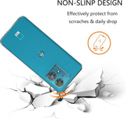 Motorola Edge 40 Neo Clear Shockproof TPU Case – shockproof corner bumper