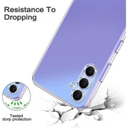 Samsung Galaxy A15 Clear Shockproof Silicone Case with Camera Protection – drop protection