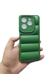 Down Jacket 3D Puffer Case Phone Cover for Infinix Smart 8 Tecno Spark Go 2024 Spark 20 Spark 20c Infinix Hot 40i Pop 8 Back cover