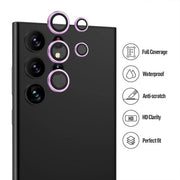Samsung Galaxy S23 Ultra 3D Back Camera Lens Protector Lavender