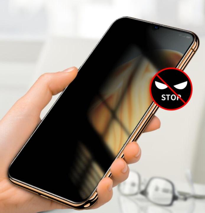 UV Glue Privacy Glass Screen Protector for Vivo V29 UV Glue PEEP ANTI-SPY 3D EDGE
