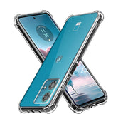 Motorola Edge 40 Neo Clear Shockproof TPU Case – crystal clear transparent back
