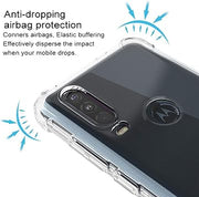Motorola One Action / One Vision Ultra Thin Clear Silicone Case – precise cutouts for buttons and ports