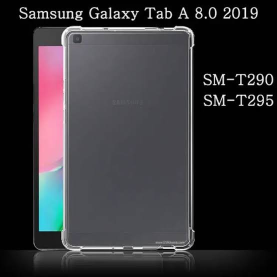 Shockproof Soft Transparent cover For Samsung Galaxy Tab A 8.0" 2019 SM-T290 T295 Shockproof Tough Air Cushion Gel Clear Transparent Heavy Duty Case Cover