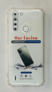 Motorola One Fusion Clear Anti Shock Jelly Case – soft flexible TPU