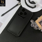 Rock back cover Tecno Spark 10c case rock slim soft silicone matte phone cover_ black