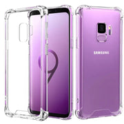 Bumper Back cover Samsung S9 Transparent with Camera protection soft jelly material