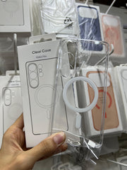 Clear Transparent Back Cover for Samsung S26 Ultra with MagSafe Charging