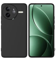Redmi K80 / Poco F7 Pro Black Silicone TPU Case – shockproof