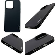 Black Eouro Slim Soft Silicone Back Cover for iPhone 11 Pro/Max 12 12Pro/Max 13 Pro/Max 14 14Pro/Max 15 - image 4