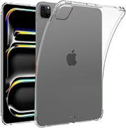 Bumper Back Cover for Apple iPad Pro 13 Inch Case (M5/M4) 2025/2024 Case, Ultra Clear Soft Flexible Transparent TPU Skin Bumper Back Cover Shell for iPad Pro 13 Inch Case (M5/M4) 2025/2024, Clear - Clearance Sale