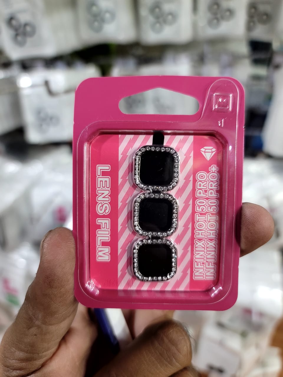 Infinix Hot 50 Pro / Hot 50 Pro+ Diamond Ring Camera Lens Protector
