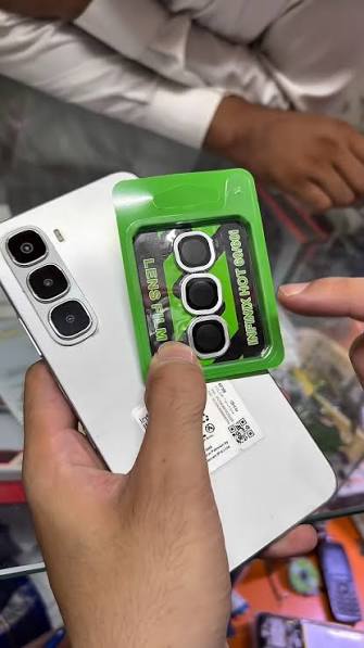 Infinix Hot 60 / Hot 60i Camera Lens Protector - Silver