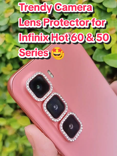 Infinix Hot 60 / Hot 60i Diamond Ring Camera Lens Protector