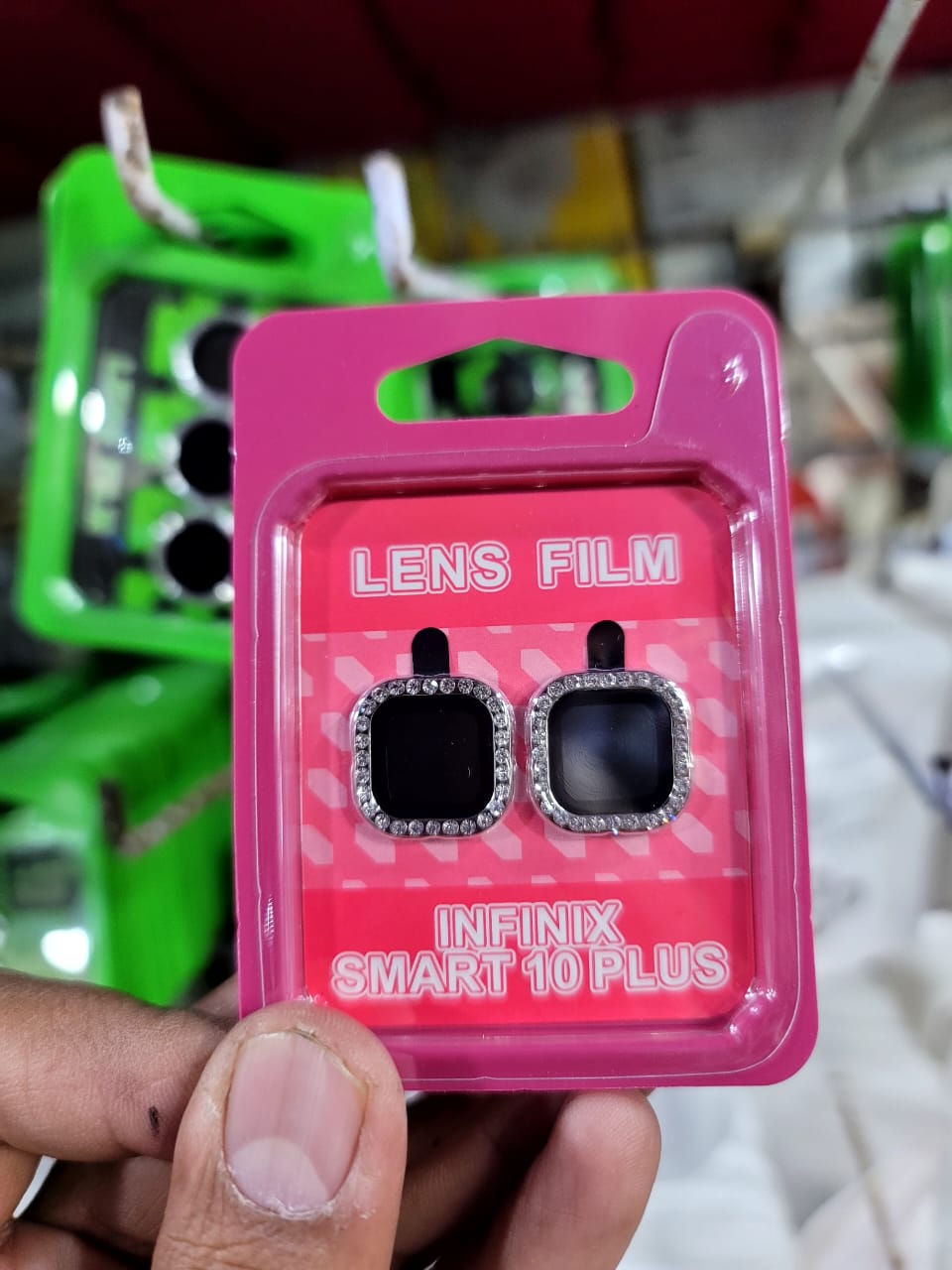 Infinix Smart 10 Plus Diamond Ring Camera Lens Protector - image 2