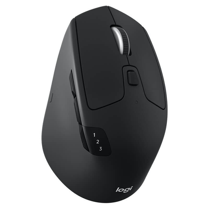 Logitech M720 Triathlon Wireless Mouse - front view