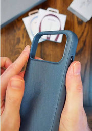 Apple iPhone 18 Pro Max TechWoven Case with MagSafe - TechWoven fabric detail