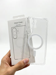 Clear Transparent Animation Back Cover for Samsung S26 Ultra with MagSafe Charging